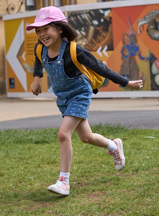 A child enjoying a Science Together demonstration at the Oxford University Museum of Natural History