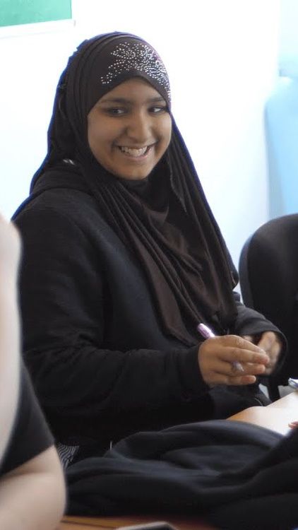 Sixth form student at EMBS Community College